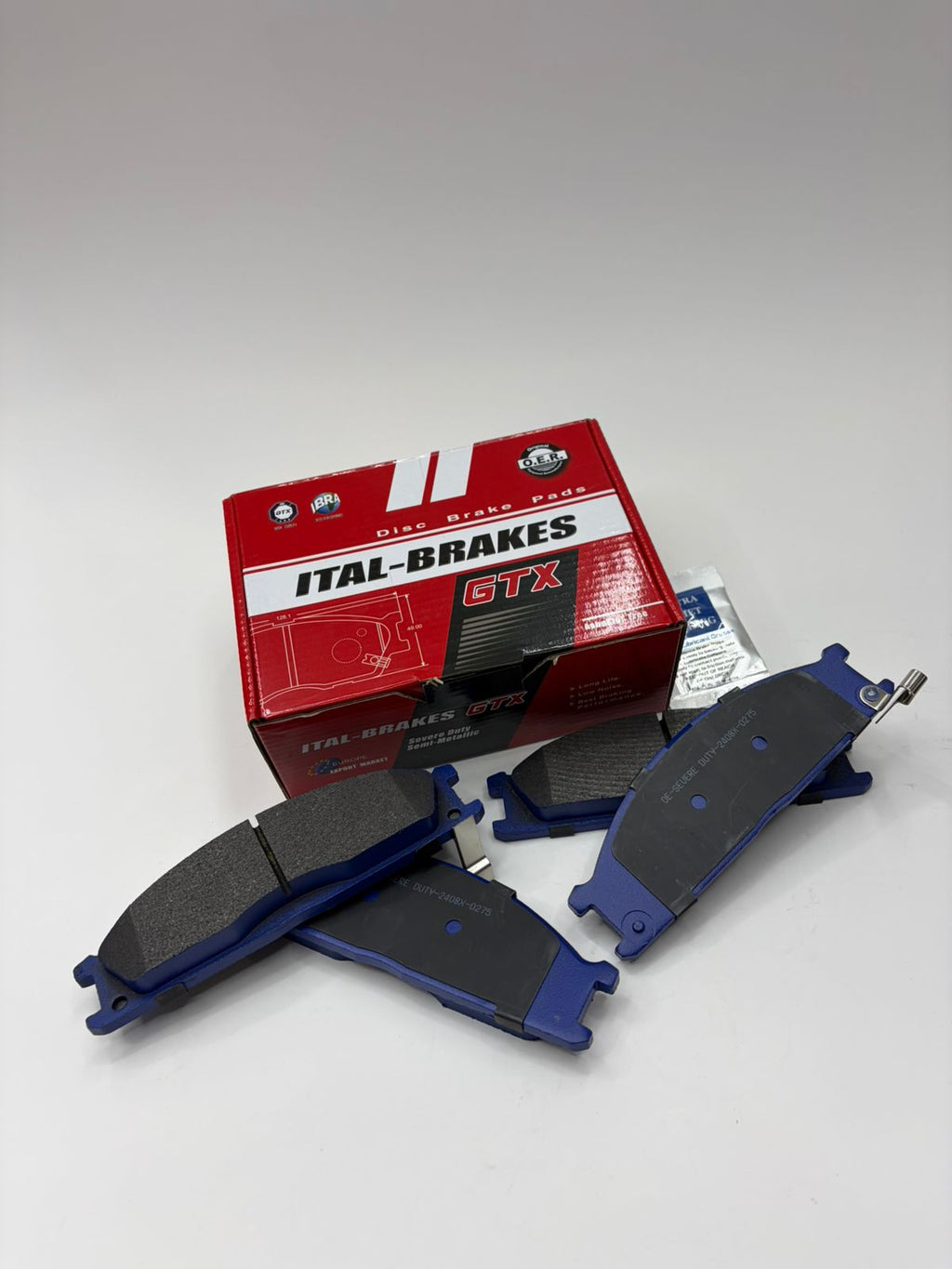 Pastillas de Freno Delanteras Nissan D21 / Terrano / Pathfinder | Ital-Brakes GTX