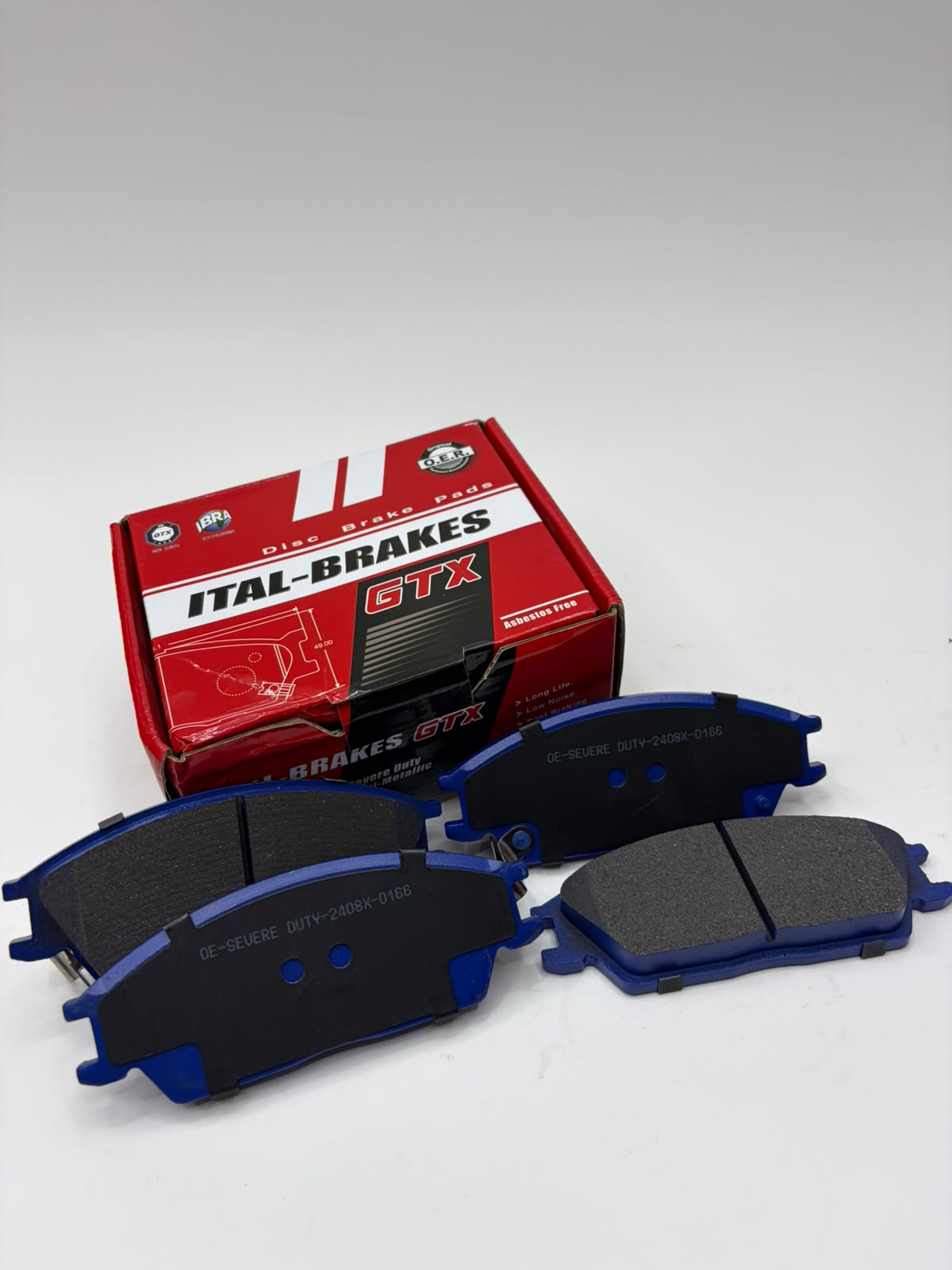 Pastillas de Freno Delanteras GTX Classic para Hyundai Accent, Getz, Excel, JAC J3 y Honda Accord