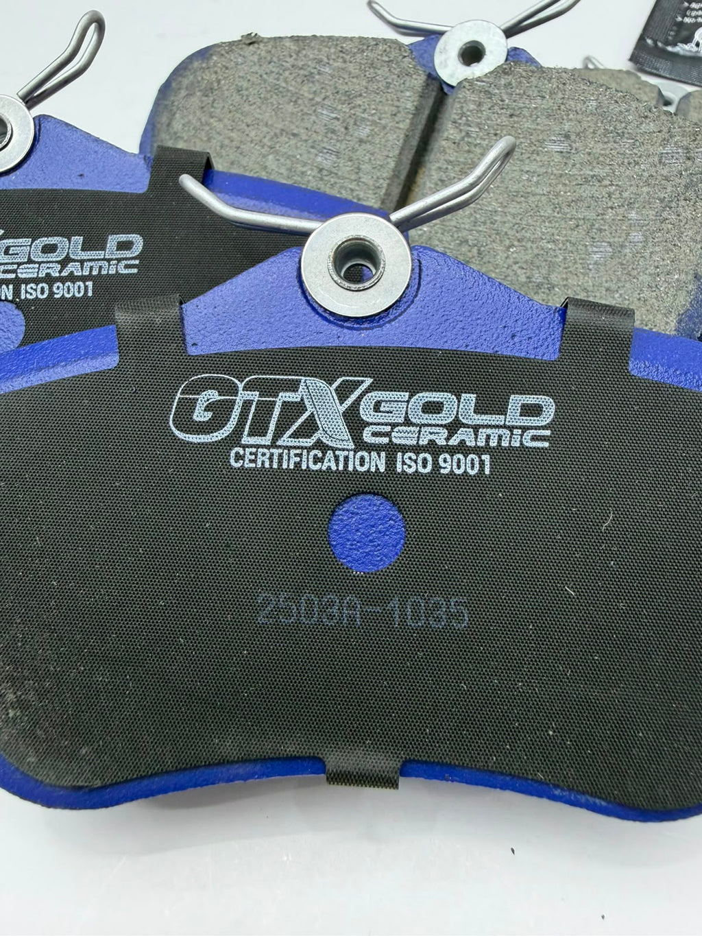 Pastillas de Freno Traseras Cerámicas GTX Ceramic para Peugeot Expert HDi 1.6 y 2.0