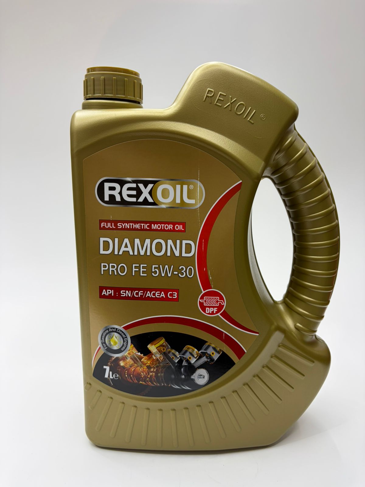 Rexoil Diamond Pro FE 5W-30 Full Synthetic ACEA C3 – Aceite de Motor 7 Litros